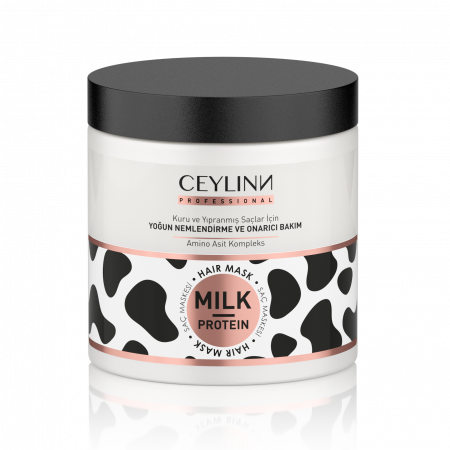 Маска для волос с молочным протеином CEYLINN PROFESSIONAL CEYLINN MILK, 500 мл